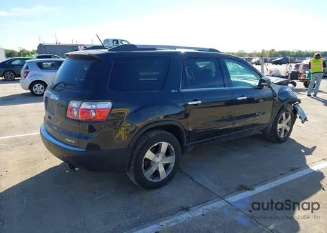2010 GMC Acadia Slt-1 from USA, damaged, VIN 1GKLVMED9AJ249933